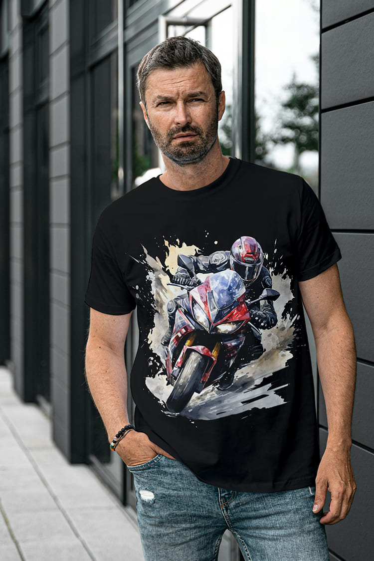 Men's  Bikes No Limit  T-Shirt ( B-BNL-10000001 )