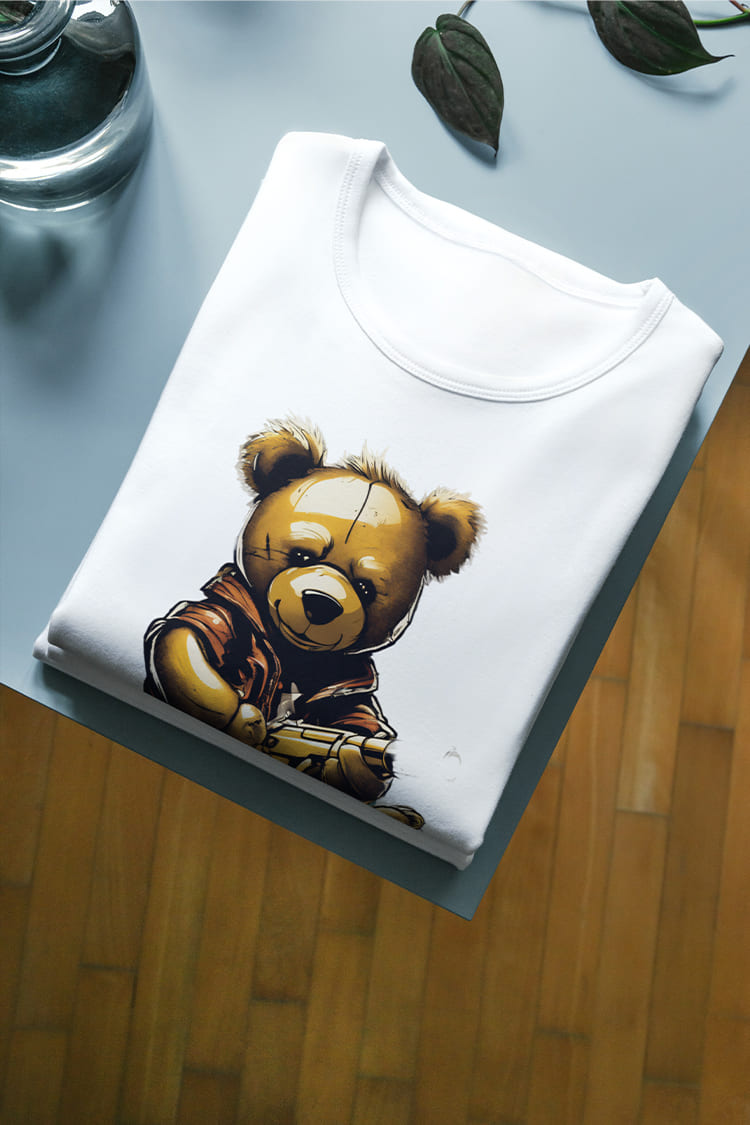 Men's Teddy Bear Mood T-shirt ( TB-TB-10000001 )