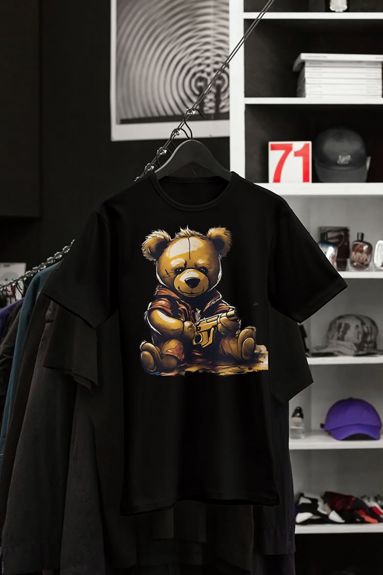 Men's Teddy Bear Mood T-shirt ( TB-TB-10000001 )