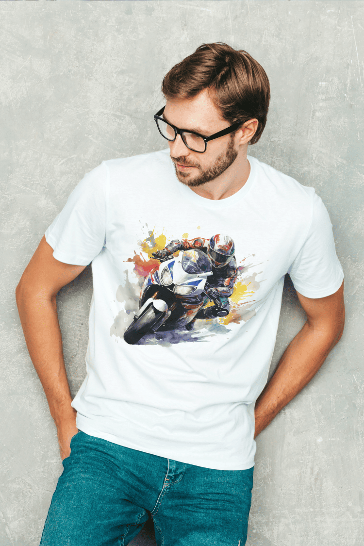 Men's  Bikes No Limit  T-Shirt ( B-BNL-100000012)