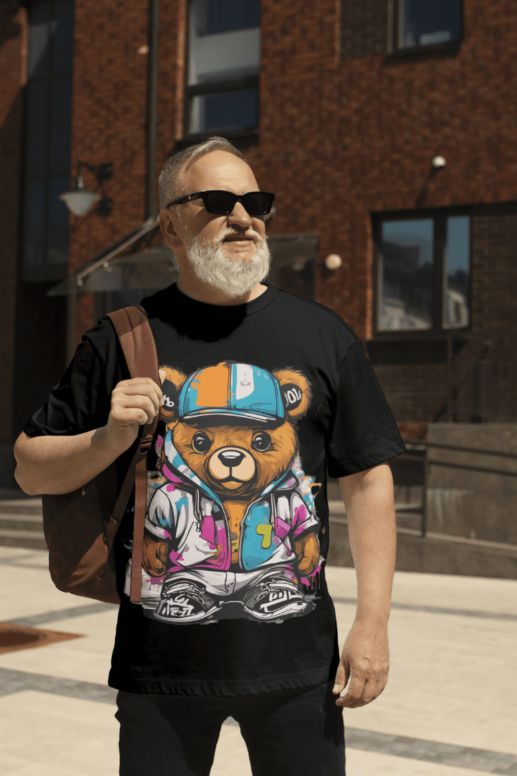 Men's Teddy Bear Mood T-shirt ( TB-TB-10000005 )