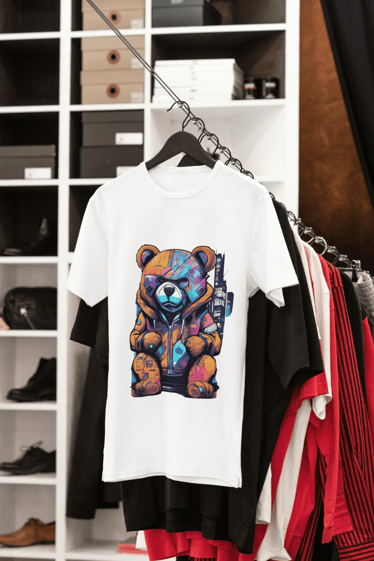 Men's Teddy Bear Mood T-shirt ( TB-TB-10000006 )