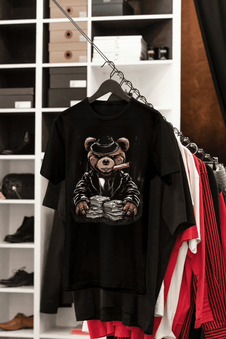 Men's Teddy Bear Mood T-shirt ( TB-TB-10000007 )