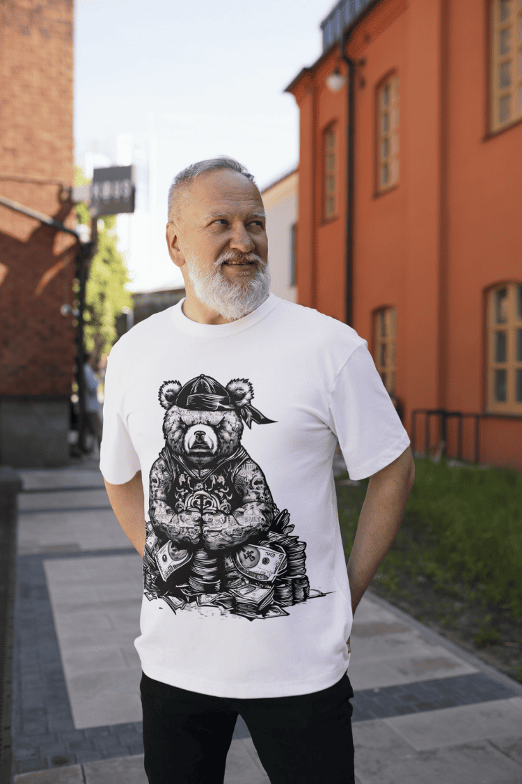 Men's Teddy Bear Mood T-shirt ( TB-TB-10000008 )