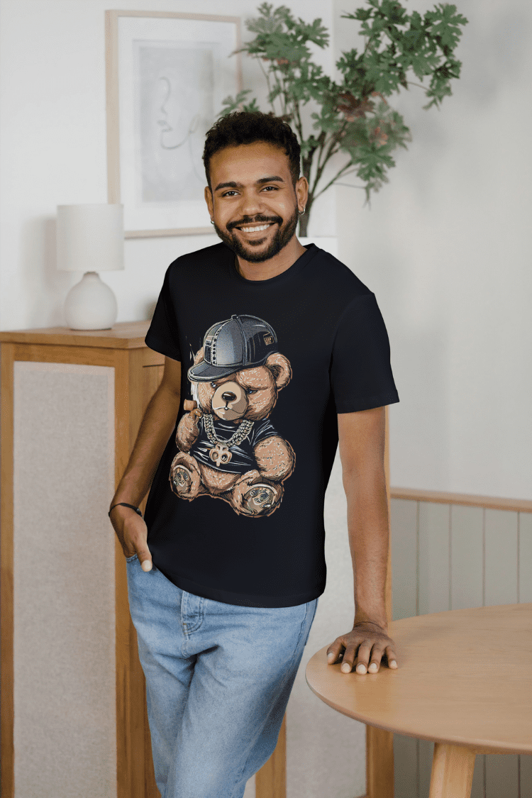 Men's Teddy Bear Mood T-shirt ( TB-TB-10000004 )