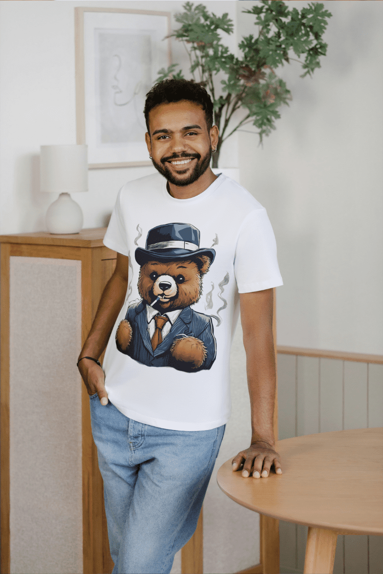 Men's Teddy Bear Mood T-shirt ( TB-TB-10000002 )