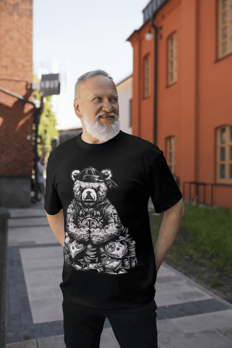 Men's Teddy Bear Mood T-shirt ( TB-TB-10000008 )