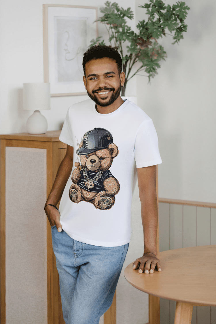 Men's Teddy Bear Mood T-shirt ( TB-TB-10000004 )