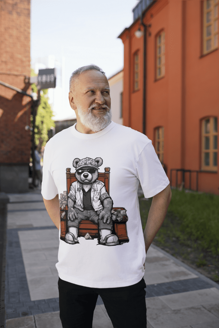 Men's Teddy Bear Mood T-shirt ( TB-TB-10000003 )