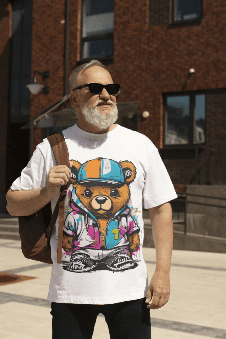 Men's Teddy Bear Mood T-shirt ( TB-TB-10000005 )